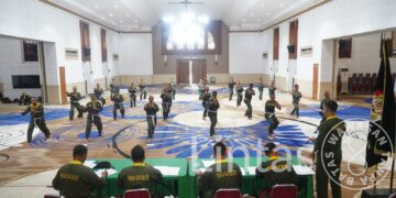 Kodiklatad Tingkatkan Kemampuan Prajurit melalui UKT Pencak Silat Militer