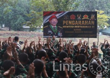 Menhan RI : Prajurit TNI Harus Profesional, Rendah Hati dan Senantiasa di Cintai Rakyat