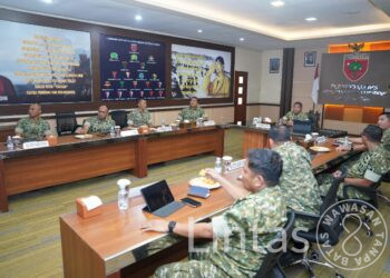 Pangdam XIV/Hsn Ikuti Pengesahan Doktrin TNI Tridek, Perkuat Transformasi Menuju TNI Modern