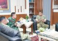 Pangdam XIV/Hsn Terima Kunjungan Tim Itjenad, Perkuat Optimalisasi Pengelolaan Manset TNI AD