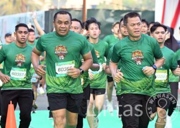 Dankodiklatad Hadiri Kostrad Run 2026, Perkuat Semangat Kebersamaan untuk Indonesia Maju
