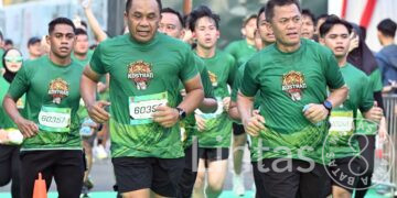 Dankodiklatad Hadiri Kostrad Run 2026, Perkuat Semangat Kebersamaan untuk Indonesia Maju