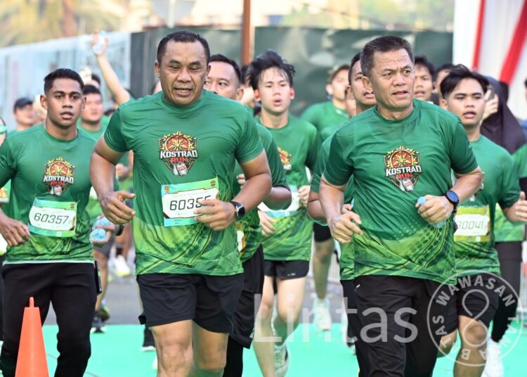 Dankodiklatad Hadiri Kostrad Run 2026, Perkuat Semangat Kebersamaan untuk Indonesia Maju