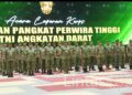 Pimpin Laporan Korps 45 Pati TNI AD, Kasad Tekankan Amanah Kepemimpinan