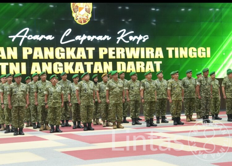 Pimpin Laporan Korps 45 Pati TNI AD, Kasad Tekankan Amanah Kepemimpinan