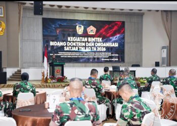 Dankodiklatad Buka Bimtek Doktrin dan Penguatan Organisasi, Perkuat Adaptasi TNI AD Hadapi Tantangan Tugas