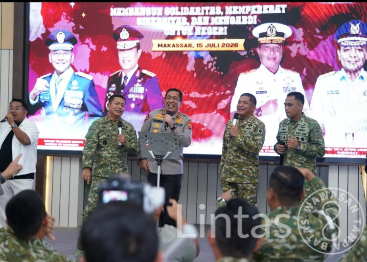 Pangdam XIV/Hsn Perkuat Soliditas TNI-Polri, Kebersamaan Jadi Kunci Menjaga Sulawesi Selatan