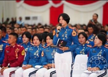 Dankodiklatad Hadiri Pembekalan Capaja TNI-Polri, Panglima TNI Tekankan Kesiapan Hadapi Ancaman Modern