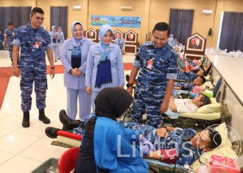 Sambut Hari Bakti ke-79 TNI AU, Lanud Halim Perdanakusuma Gelar Donor Darah Wujud Kepedulian Kemanusiaan