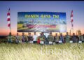 Panen Raya Bersama Presiden RI, Pangdam XIV/Hsn Tegaskan Sulsel Tetap Kokoh sebagai Lumbung Pangan Nasional