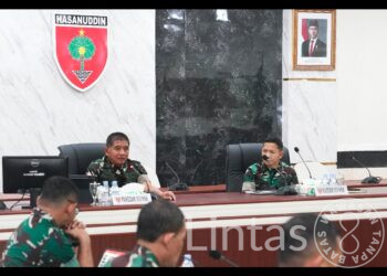 Pangdam XIV/Hasanuddin Terima Paparan RGB Latihan, Perkuat Kesiapsiagaan Bencana dan Profesionalisme Prajurit