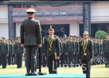 Terima 429 Perwira Remaja Dikmapa PK, Wakasad Tekankan Penguatan SDM TNI AD Hadapi Tantangan Modern