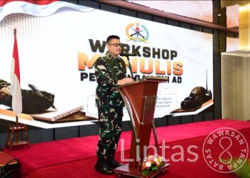 Kemampuan Menulis di Era Digital, Kadispenad: Ala Bisa Karena Biasa
