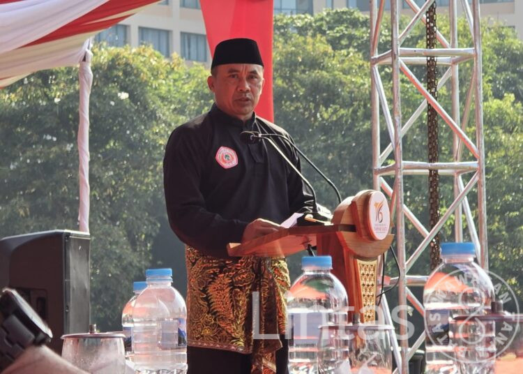 Dankodiklatad Hadiri Muktamar Tapak Suci, Tegaskan Sinergi IPSI-Tapak Suci Majukan Pencak Silat Indonesia