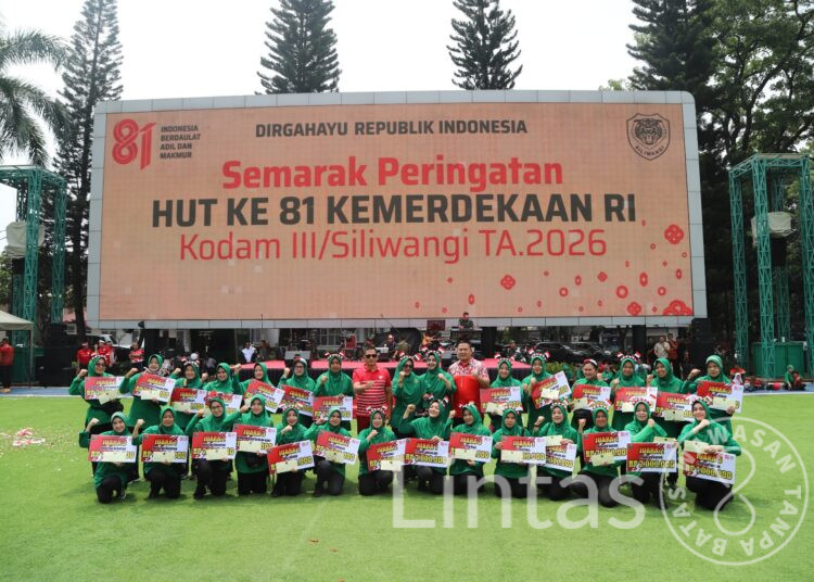 Kodam III/Siliwangi Gelar Fun Game Semarak HUT ke-81 Kemerdekaan RI, Perkuat Kebersamaan