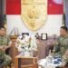 Pererat Sinergi Wujudkan Profesionalisme TNI AD, Pangdam XIV/Hsn Terima Kunjungan Silaturahmi Pangdivif 3/Kostrad