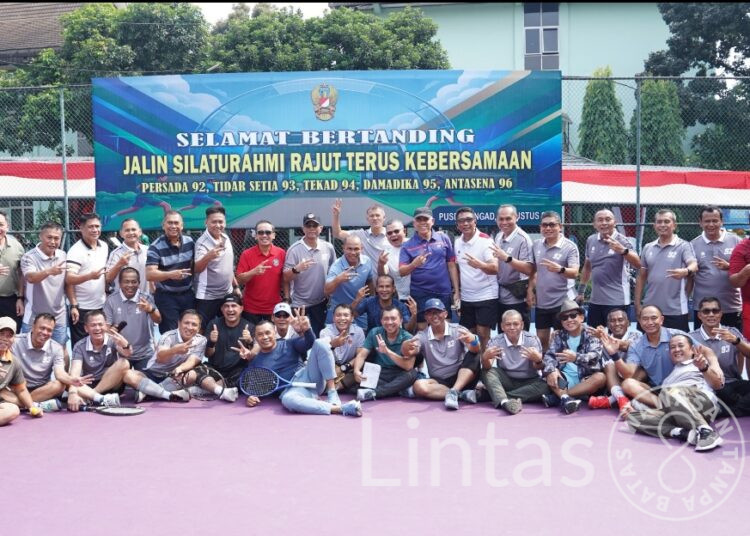 Hadiri Olahraga Bersama Abituren Akmil 1992–1996, Kasad Tekankan Dukung Program Pemerintah