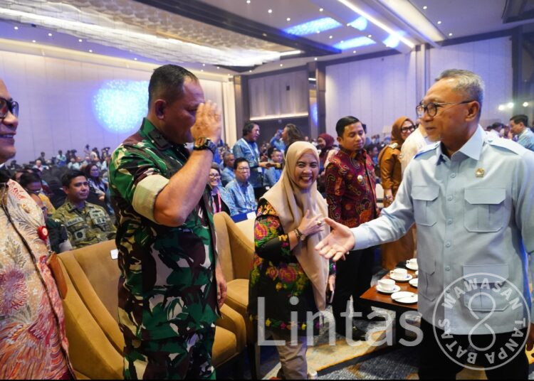 Irdam XIV/Hasanuddin Hadiri Pembukaan Rakerkonas XXXV APINDO 2026