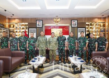 Pererat Soliditas dan Silaturahmi, Pangdam XIV/Hasanuddin Terima Kunjungan Kapuspalad di Makodam