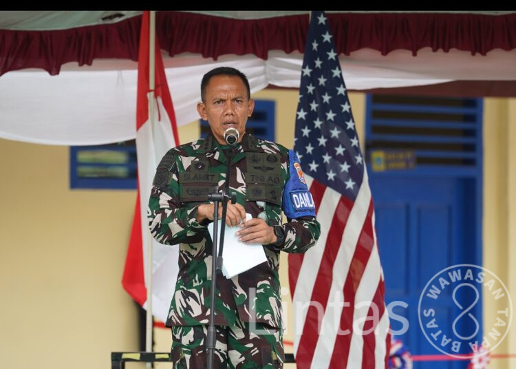 TNI AD Bersama US Army Renovasi SDN 04 Peracak, Wujud Nyata Kerja Sama dan Kepedulian Terhadap Dunia Pendidikan