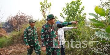 PANGDAM XXII/TB TINJAU POSKO DARURAT DAN KESIAPAN SARANA KARHUTLA