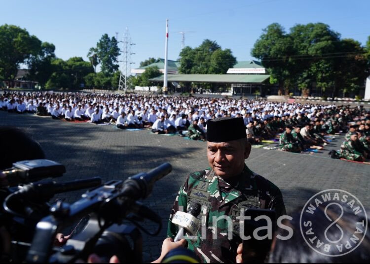 Ketuk Pintu Langit, Pangdam XIV/Hsn Pimpin Sholat Istisqa dan Doa Bersama untuk Keselamatan Bangsa