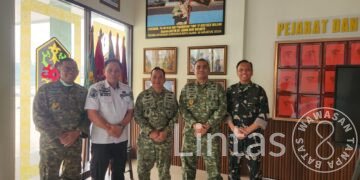 Ketua Tim Pasis Sesko TNI Bahas Mitigasi Karhutla Bersama BPBD Palangka Raya