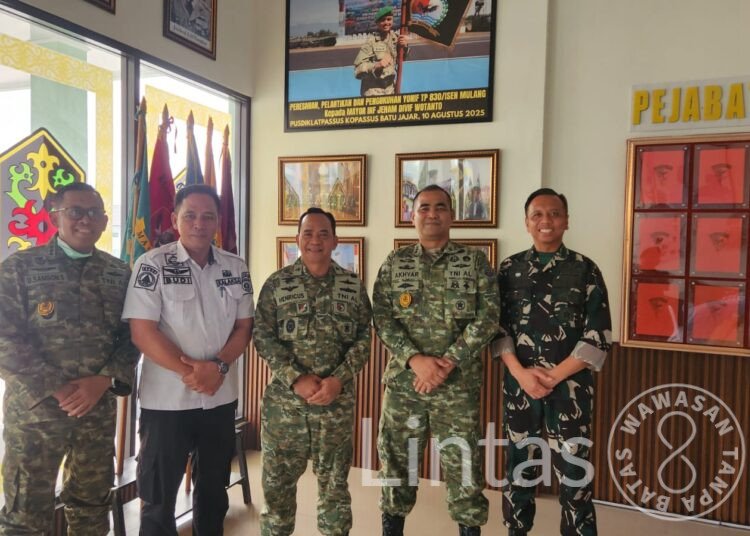 Ketua Tim Pasis Sesko TNI Bahas Mitigasi Karhutla Bersama BPBD Palangka Raya