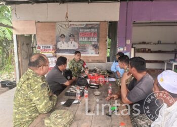 Hari kedua, Pasis Dikreg Sesko TNI LVI berikan Penyuluhan Karhutla di Desa Hanjak Maju, Pulang Pisau