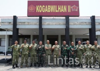 Wujudkan Kesiapsiagaan Karhutla, Pangkogabwilhan II Terima Kunjungan Tim Mabes TNI, AD, AL, dan AU