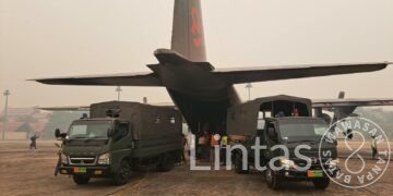 KODAM XXII/TB TERIMA BANTUAN DRONE DARI KEMENHAN RI UNTUK PENANGANAN KARHUTLA