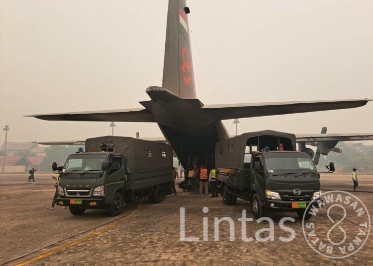 KODAM XXII/TB TERIMA BANTUAN DRONE DARI KEMENHAN RI UNTUK PENANGANAN KARHUTLA
