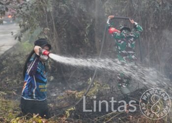 Bersatu Hadapi Karhutla, Pangdam XXII/TB, Gubernur dan Kapolda Turun Langsung