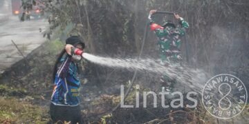Bersatu Hadapi Karhutla, Pangdam XXII/TB, Gubernur dan Kapolda Turun Langsung