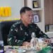 PANGDAM XXII/TB IKUTI VIDEO CONFERENCE EVALUASI KASAD