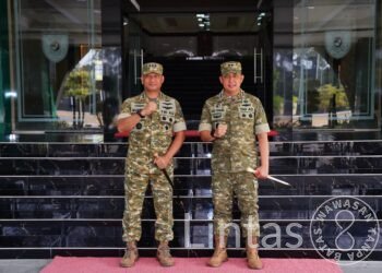 Pangkogabwilhan II Kunjungi Kodam VI/Mulawarman, Perkuat Sinergi Pertahanan Wilayah