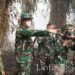 KAPENDAM XXII/TB TINJAU KARHUTLA DI KM 21 PALANGKA RAYA, KALIMANTAN TENGAH