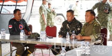 Pangdam XXII/TB Tinjau Lahan Gambut di Ring 1 Guntung Damar