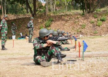 Kodiklatad Asah Kemampuan Menembak, Wujudkan Standar Prajurit TNI AD