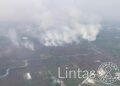Pangdam XXII/TB Tinjau Karhutla di Wilayah Kalimantan Selatan dari Udara