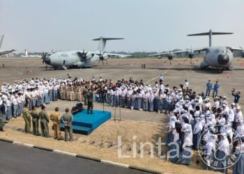 Lanud Halim P. Kenalkan Alutsista dan Teknologi Kedirgantaraan Kepada Pelajar di PEGASE 2026