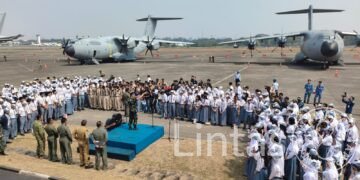 Lanud Halim P. Kenalkan Alutsista dan Teknologi Kedirgantaraan Kepada Pelajar di PEGASE 2026