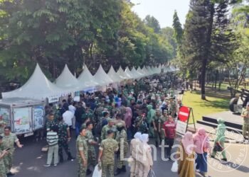 Peringati HUT ke-81 TNI, Kodam III/Siliwangi Gelar Bazar UMKM