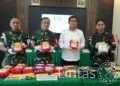 Sukses Gagalkan Penyelundupan Narkoba di Perbatasan, TNI AD Serahkan 16,4 Kg Sabu ke BNNP Kalbar