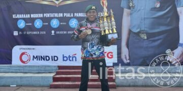 Atlet Pentathlon Kodam Hasanuddin Ukir Prestasi Gemilang, Juara 1 Umum Piala Panglima TNI
