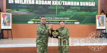 Pembekalan Pasis Sesko TNI LVIJelang Penyuluhan Karhutla di Kalteng