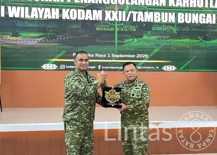 Pembekalan Pasis Sesko TNI LVIJelang Penyuluhan Karhutla di Kalteng