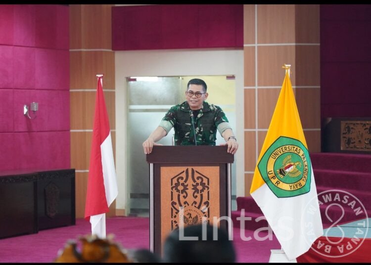 Mabes TNI AD dan Dewan Adat Dayak Gelar Sosialisasi Pencegahan Karhutla di UPR