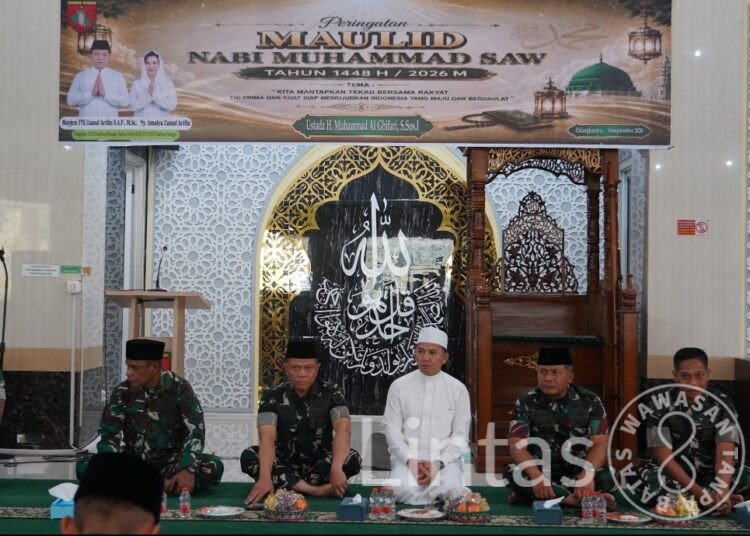 KODAM XXII/TB GELAR PERINGATAN MAULID NABI MUHAMMAD SAW 1448 H/2026 M