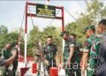 Pastikan kokoh dan Berkualitas, Kasdam XIV/Hasanuddin Tinjau Jembatan Perintis Garuda di Gowa